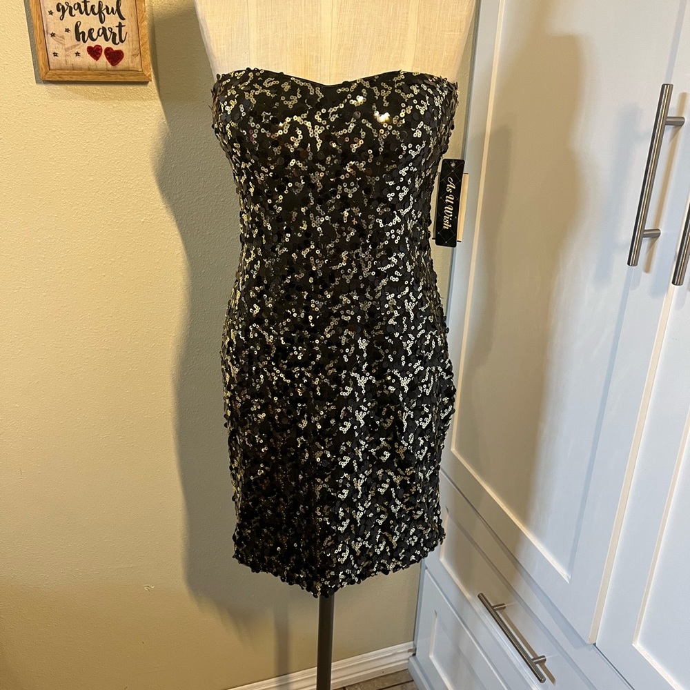 As U Wish sequins Dress